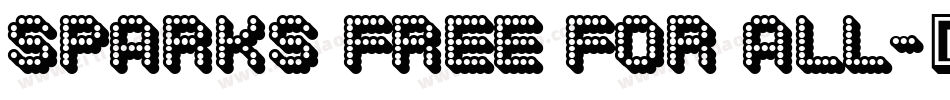 SPARKS Free for All字体转换